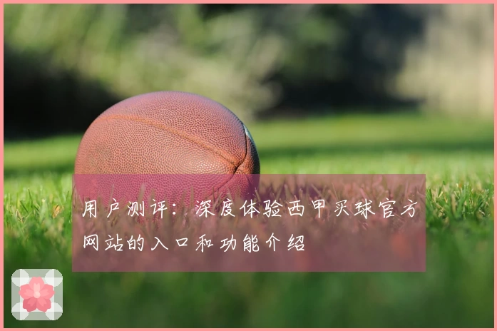 用户测评：深度体验西甲买球官方网站的入口和功能介绍